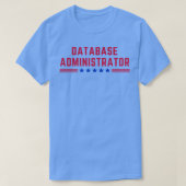 American Database Administrator T-Shirt (Design vorne)