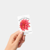 American Dawn Dahlia ID Abzeichen Ausweis (Handheld)