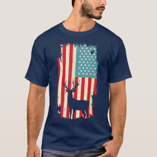 American Dee Hunter Patriotic T Shirt for men Wom