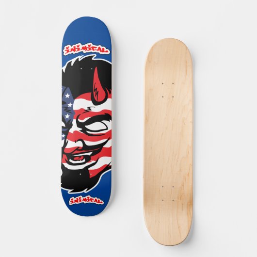 American Devil Skateboard Deck (Vorderseite)