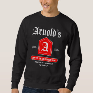American Diner der 50er Jahre Sweatshirt
