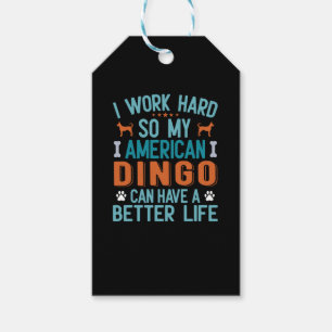 American Dingo Dog Owner Geschenkanhänger
