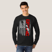 American Diver Down Flag UG Flag Dive T-Shirt (Vorne ganz)