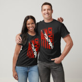 American Diver Down Flag UG Flag Dive T-Shirt (Unisex)