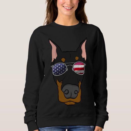 American Doberman 20 Sweatshirt (Vorderseite)