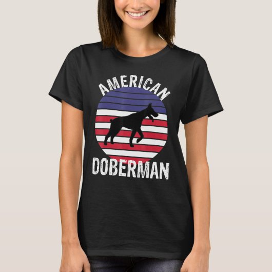 American Doberman T-Shirt (Vorderseite)