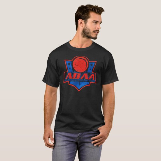 American Dodgeball Association of America (Dodgeba T-Shirt (Vorne ganz)