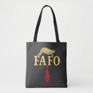 American Donald Trump FAFO USA Flag Patriotic Tasche