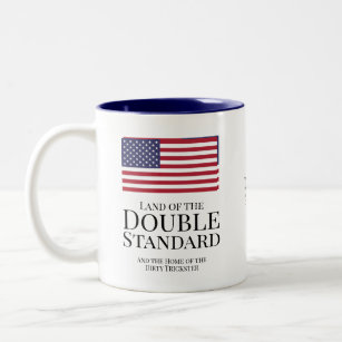 American Double Standard Zweifarbige Tasse