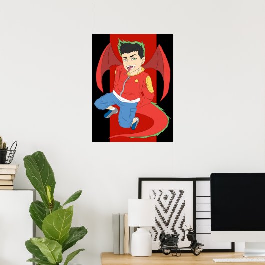 American Dragon  Jake Long Poster (Heimbüro)