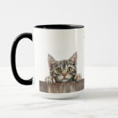 American Drahthaarterrier Cat Tasse (Links)