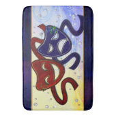 American Drama Comedy & Tragedy Badematte (Vorderseite Vertikal)