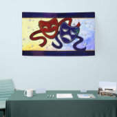American Drama Comedy & Tragedy Banner (Messeveranstaltung)