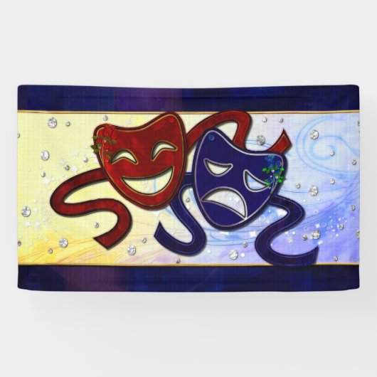 American Drama Comedy & Tragedy Banner (Horizontal)