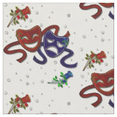 American Drama Comedy & Tragedy Stoff (Nahaufnahme)