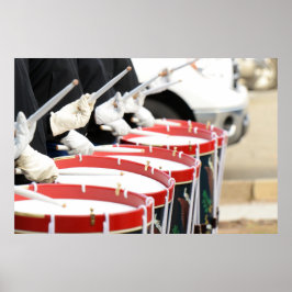 American Drummer USA Color Foto Wall Poster