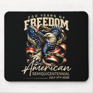 American Eagle 250 Jahre Freiheitskunstwerk Mousepad