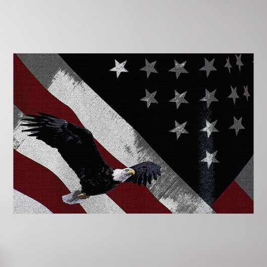 American Eagle 36 x 24 Poster (Vorne)