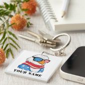 American Eagle 4. Juli Schlüsselanhänger (Vorderseite rechts)