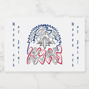 American Eagle Alkoholflaschenetikett