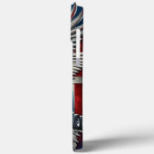 American Eagle and Truck ,Bold & Patriotic Design Case-Mate iPhone Hülle (Rückseite / Links)