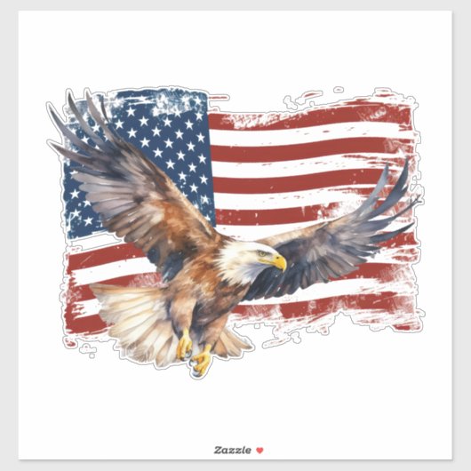 American Eagle Aufkleber (Blatt)