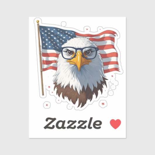 American Eagle Aufkleber (Blatt)