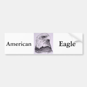 American Eagle Autoaufkleber