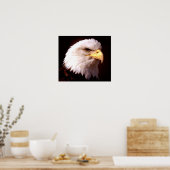 American Eagle Bald Eagle Poster Print (Küche)