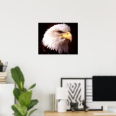 American Eagle Bald Eagle Poster Print (Heimbüro)