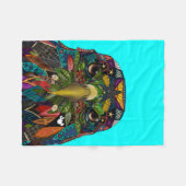 American Eagle blue Fleecedecke (Vorderseite (Horizontal))