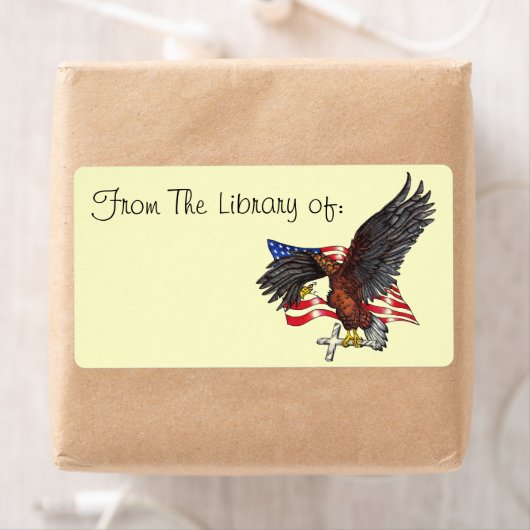 American Eagle Book Label (Insitu)