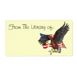 American Eagle Book Label