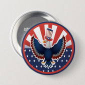 American Eagle Button (Vorne & Hinten)