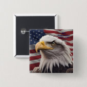 American Eagle Button (Vorne & Hinten)