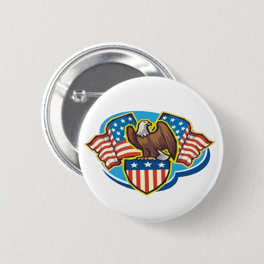 American Eagle Button (Vorne & Hinten)