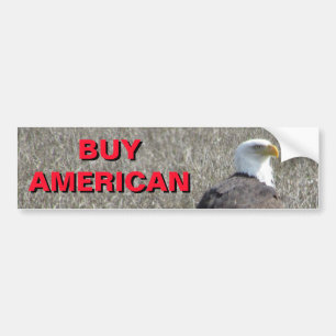 American Eagle Buy American Products Autoaufkleber