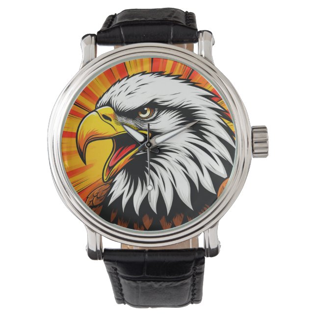 American Eagle Canvas – Freedom Gift Armbanduhr (Vorderseite)