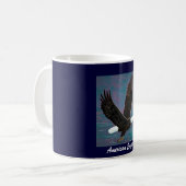 American Eagle Coffee Tasse (Vorderseite Links)