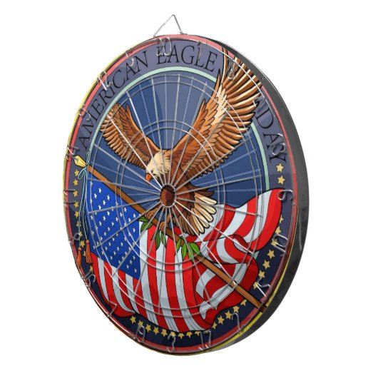 American Eagle Day Dartscheibe (Vorderseite rechts)