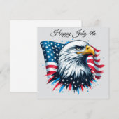 American Eagle Flachkarte (Vorne/Hinten)