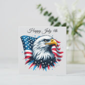 American Eagle Flachkarte (Stehend Vorderseite)
