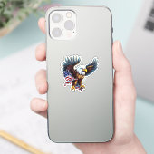 American Eagle Flag Aufkleber (Telefon)