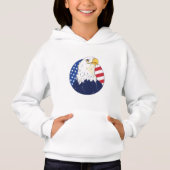 American Eagle Flag Hoodie (Vorderseite)