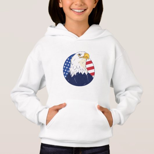 American Eagle Flag Hoodie (Vorderseite)