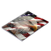 American Eagle Flag Notebook Notizblock (Linke Seite)