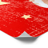 American Eagle Flag Poster (Ecke)