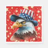 American Eagle Flag Serviette (Vorderseite)