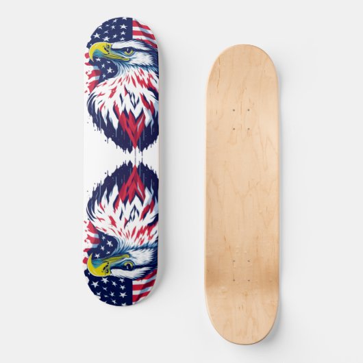 American Eagle Flag Skateboard (Vorderseite)
