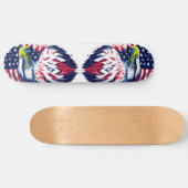 American Eagle Flag Skateboard (Horizontal)